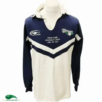 2001 Yorkshire Origin Series Rugby League Shirt Large