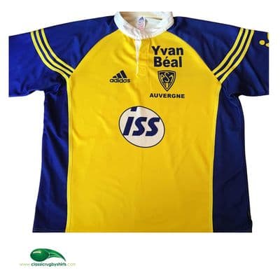 2002 2003 ASM Montferrand Clermont Auvergne Rugby Union Shirt 2XL