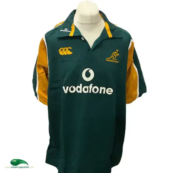 2002 2003 Wallabies Vintage Training Rugby Jerseys
