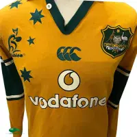 2002/03 Wallabies Rugby Shirt | Old Official Canterbury Jersey