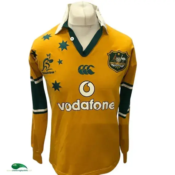2002/03 Wallabies Rugby Shirt | Old Official Canterbury Jersey
