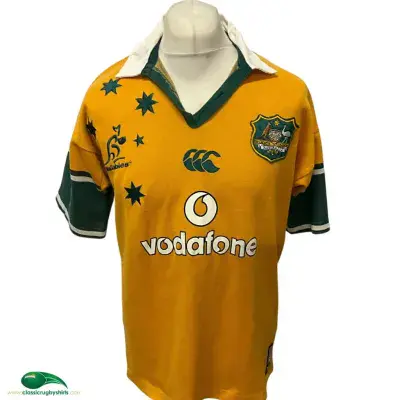 2002 2003 Australia Rugby Temex Shirt Medium