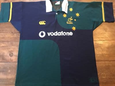 2002 2003 Australia Rugby Union Temex Shirt 2XL