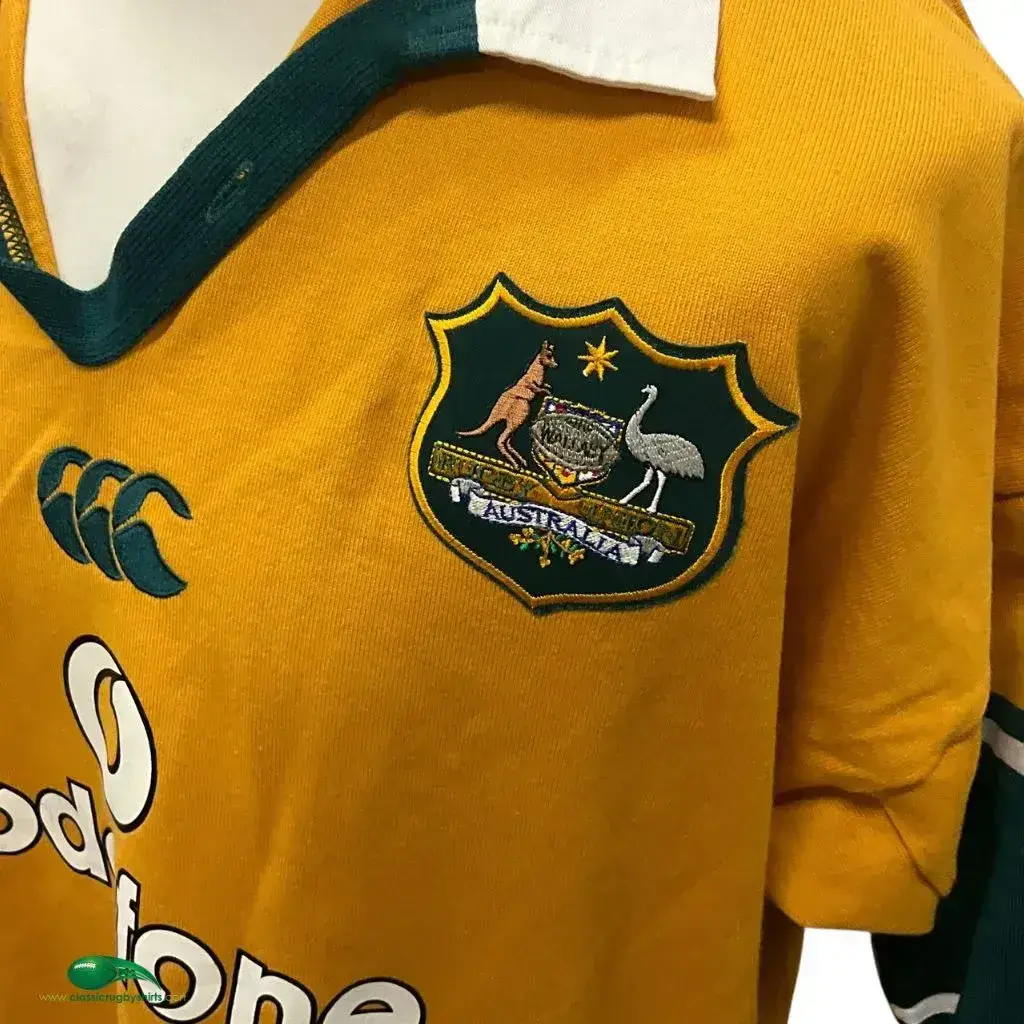 2002/03 Australia Rugby Shirt - Old Wallabies Canterbury Jersey