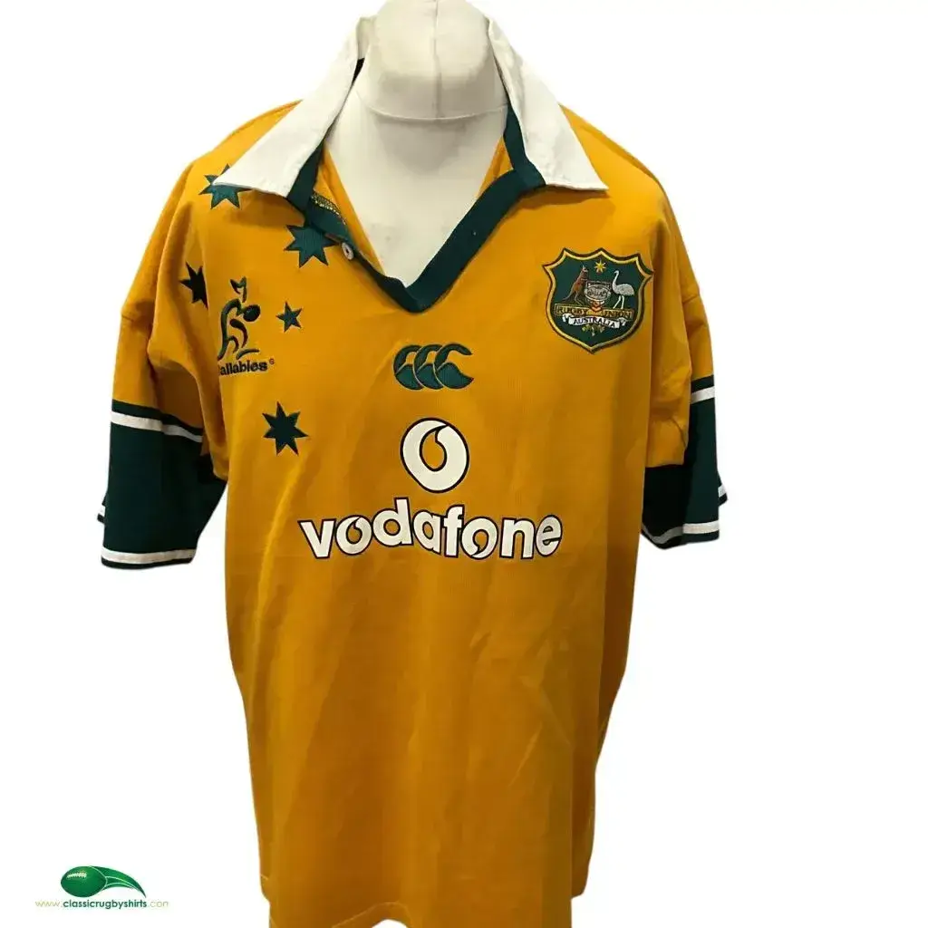 2002/03 Australia Rugby Shirt - Old Wallabies Canterbury Jersey