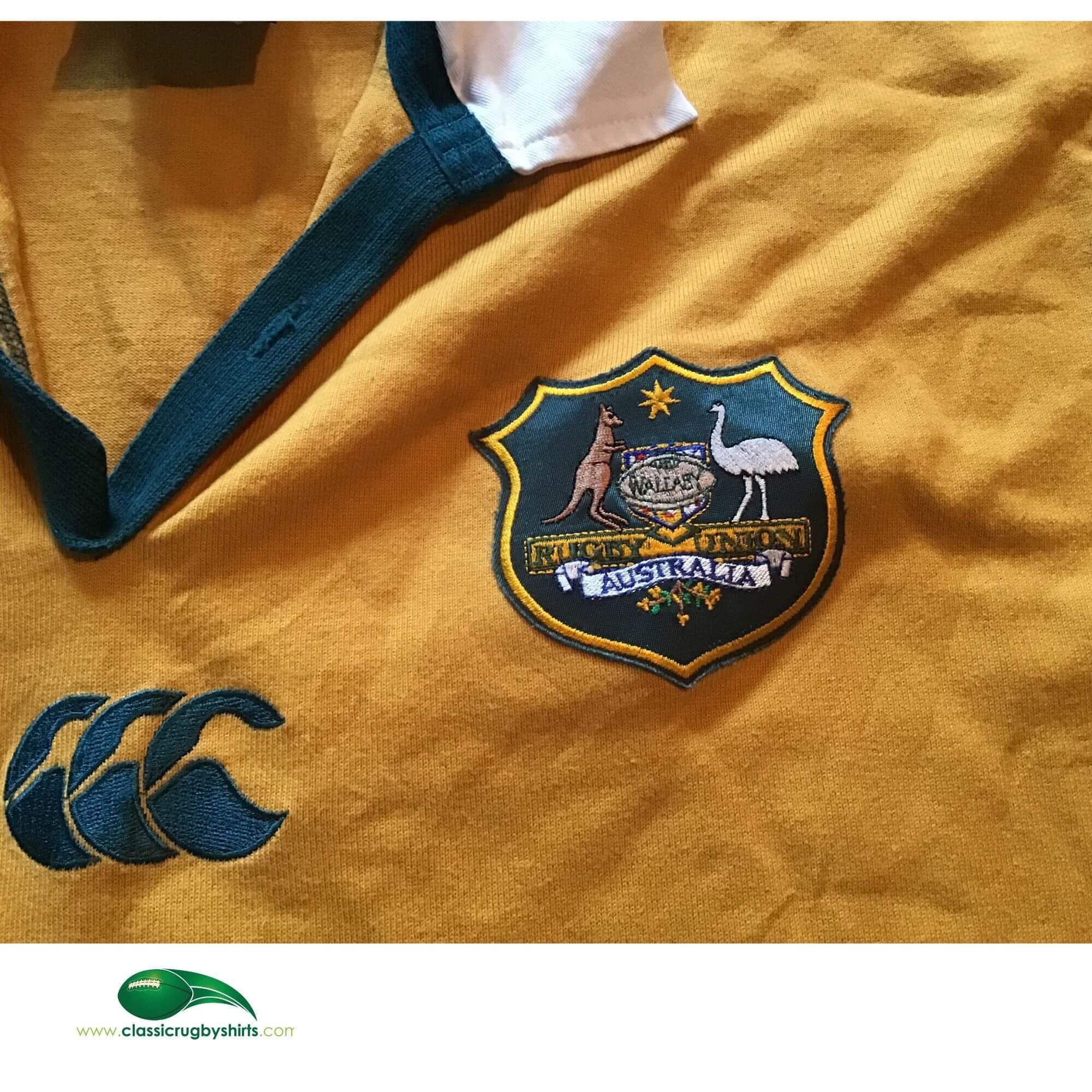 World Rugby Shirts | 2002 Australia Vintage Jersey Wallabies