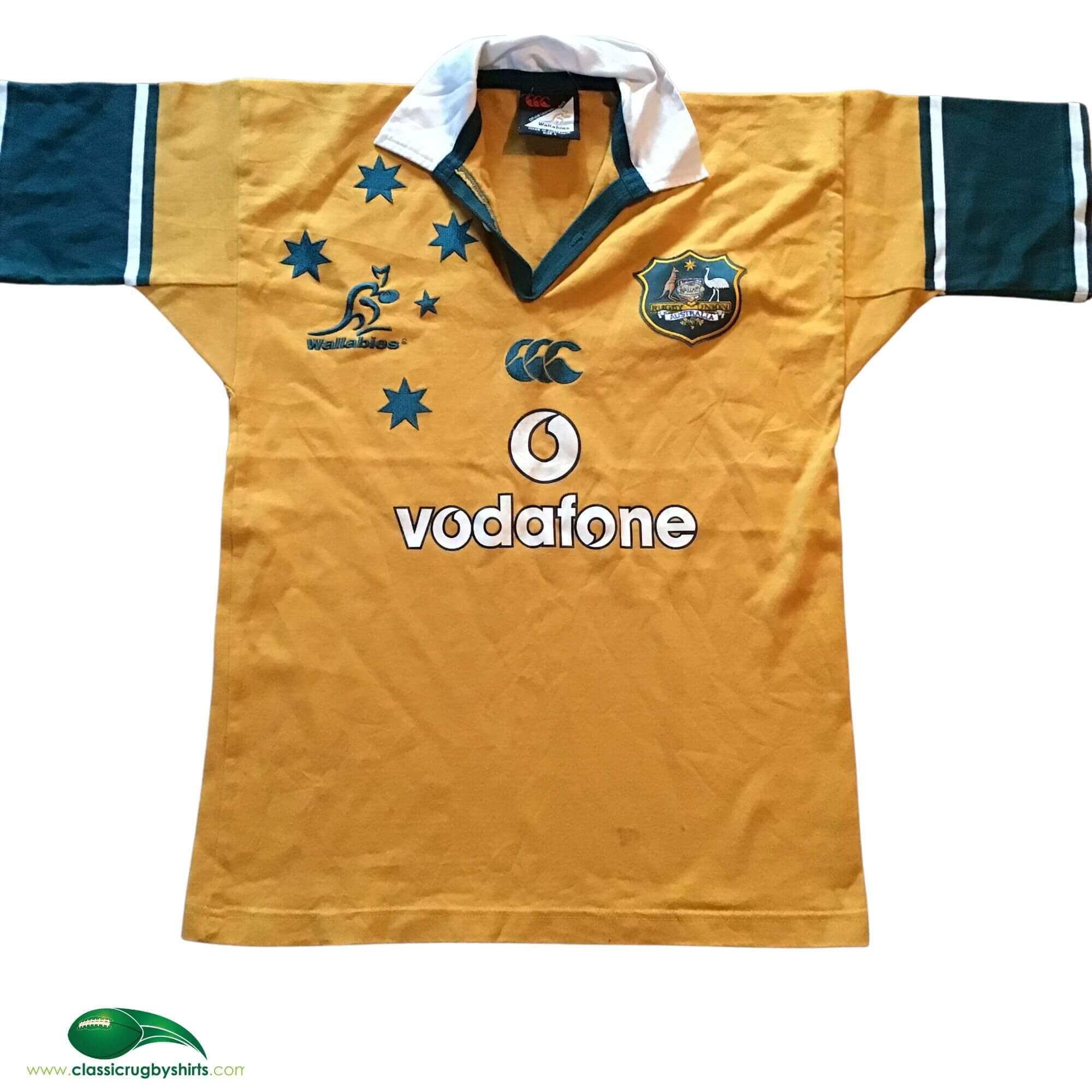 World Rugby Shirts | 2002 Australia Vintage Jersey Wallabies