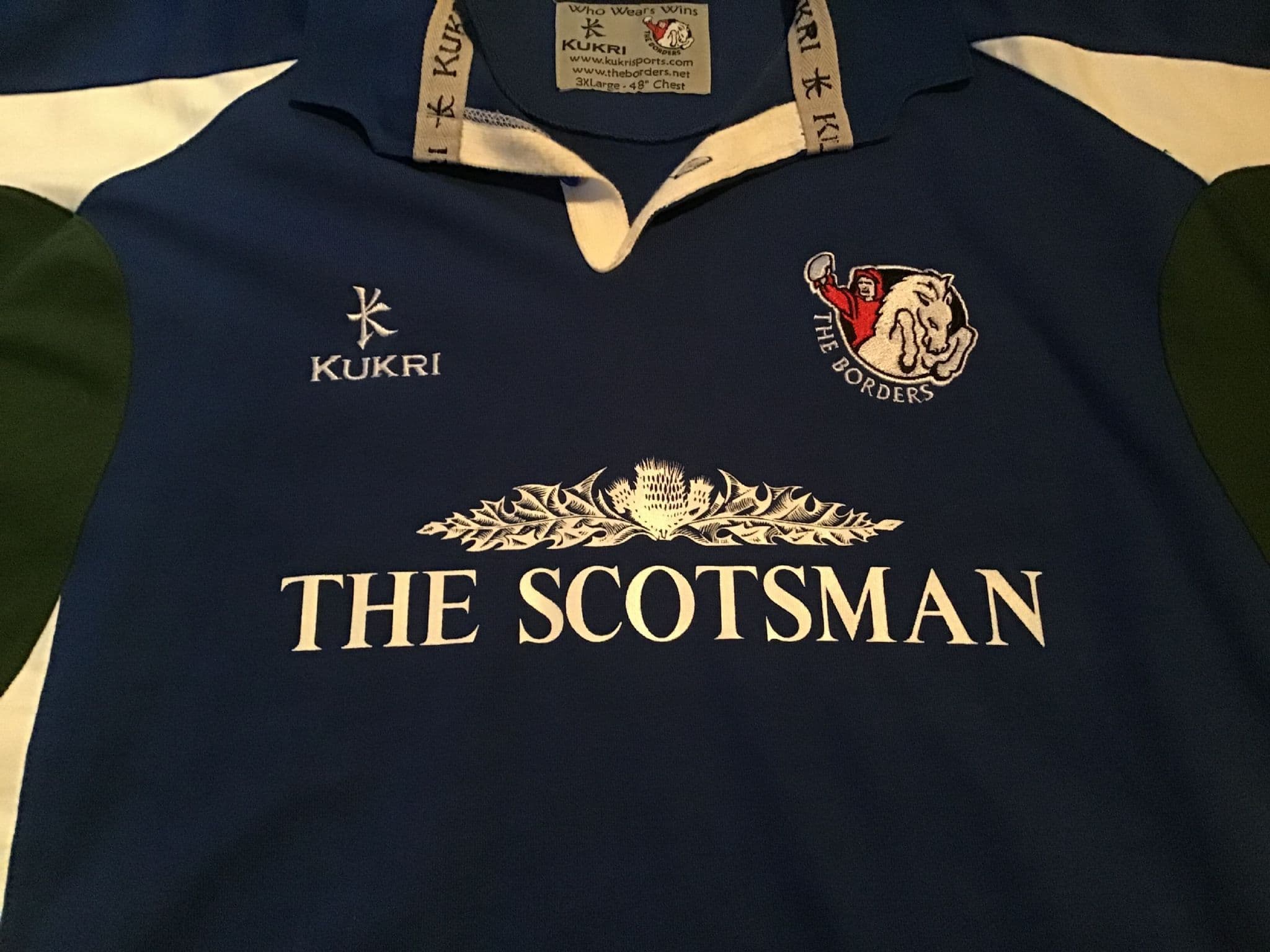 Classic Rugby Shirts | 2002 Borders Reivers Old Vintage Jerseys