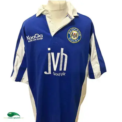 2002 2003 Bridgend Rugby Shirt 2XL
