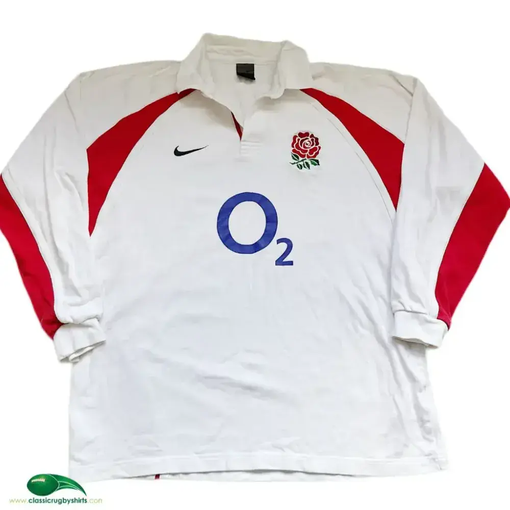 2002 England Vintage Old Rugby Shirts