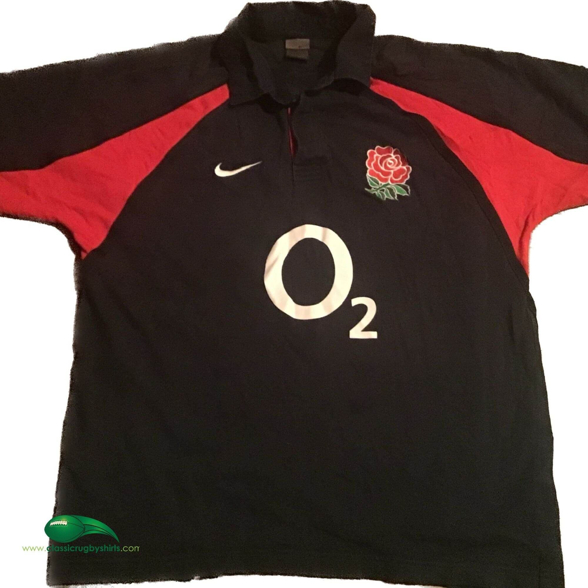 Classic Rugby Shirts | 2002 England Vintage Old Jerseys