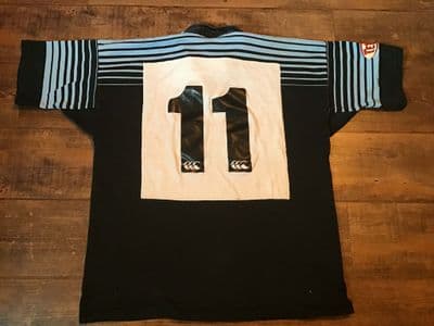 2002 2003 Exeter Chiefs No 11 Match Worn Rugby Shirt XL