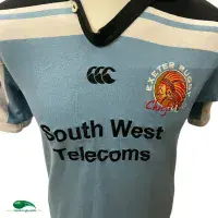2002/03 Exeter Chiefs Rugby Shirt | Old Official Canterbury Jersey - Vintage Classic Rugby Shirts
