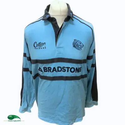 2002 2003 Leicester Tigers L/s Rugby Union Training Shirt Adults Large