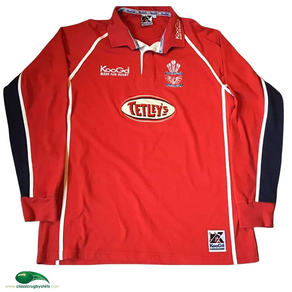 Classic Rugby Shirts 2002 Llanelli Scarlets Vintage Old Retro Jerseys