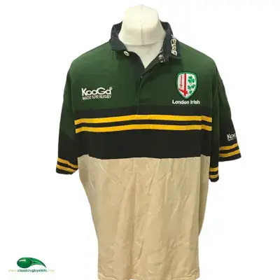 2002 2003 London Irish Rugby Union Shirt 2XL
