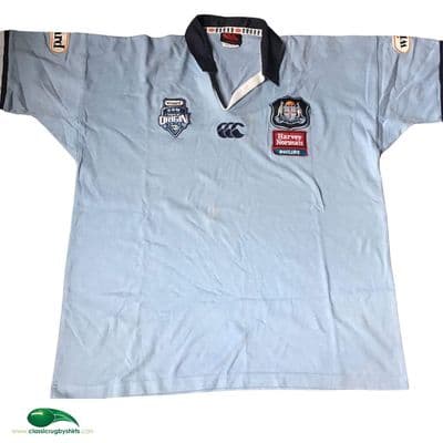 2002 2003  New South Wales Origin Rugby League Shirt 2XL
