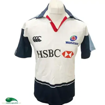 2002 2003 NSW Waratahs Rugby Away Shirt Small