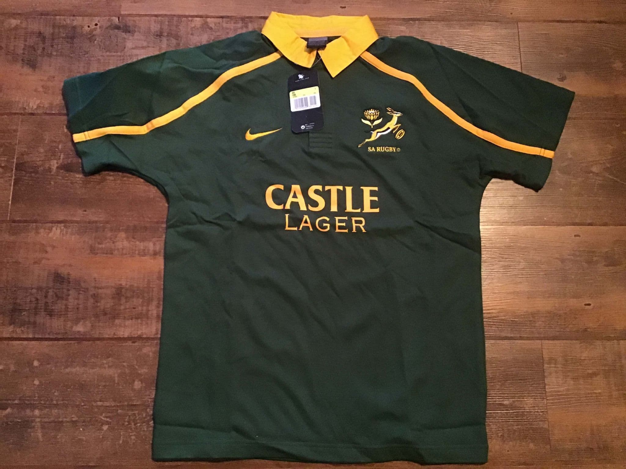 Maillot Rugby Sporting nazairien Saint Nazaire Porté n° 5 Vintage SNR - XXL