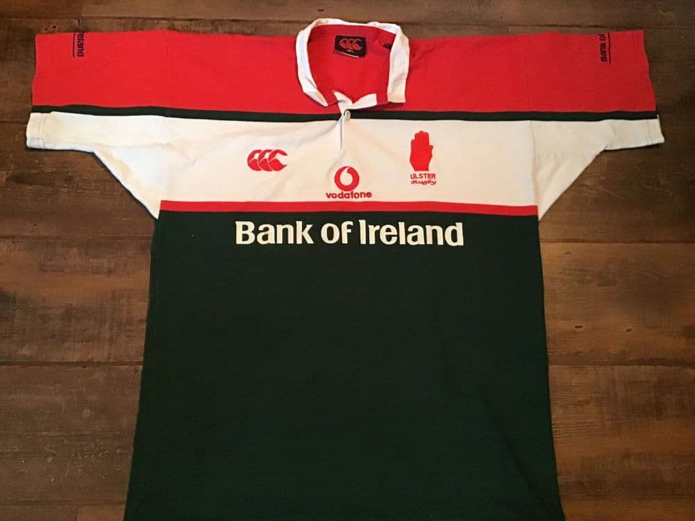 Classic Rugby Shirts 2002 Ulster Vintage Old Jerseys