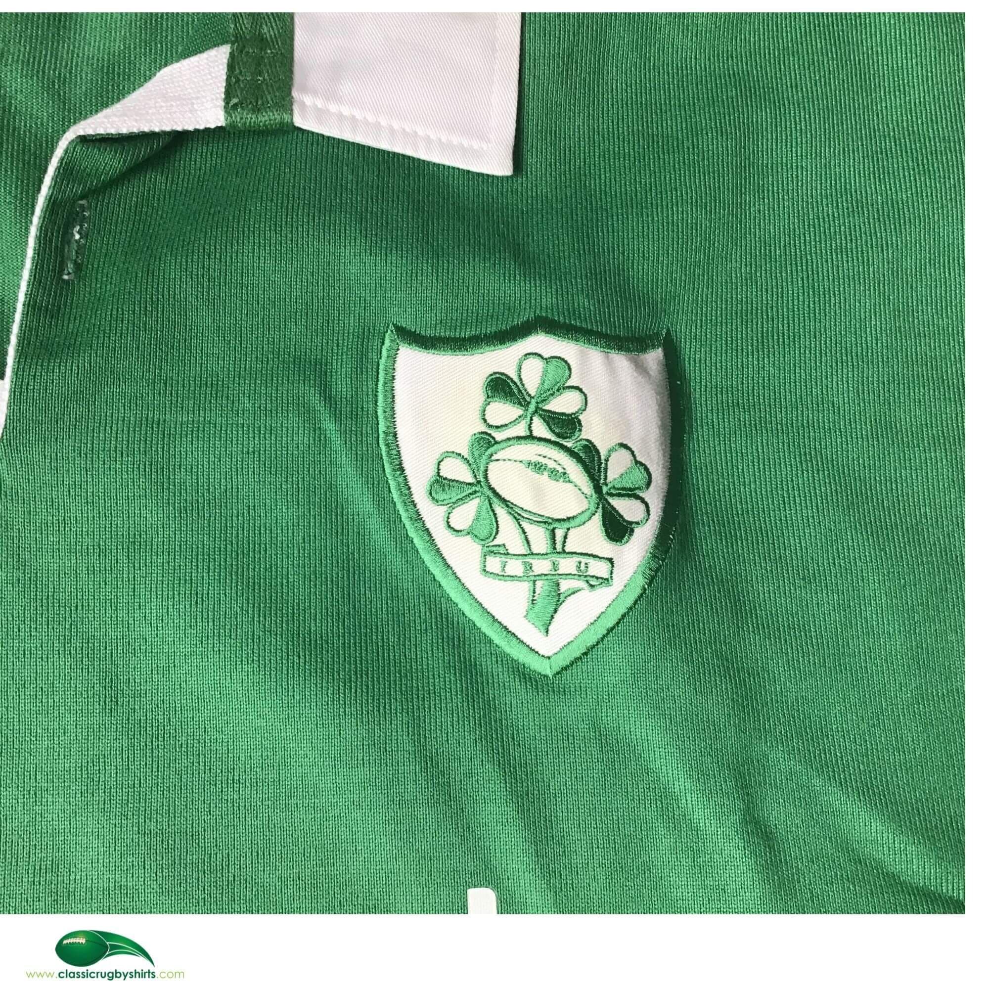 Maillot De Rugby Irlande - Six Nations 2002/2004 - Authentique - Taille L - Neuf