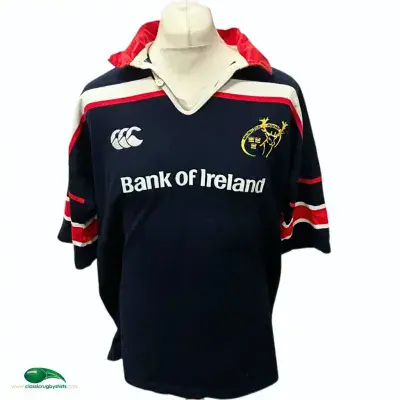 2002 2004  Munster Rugby Away Shirt 2XL