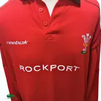 2002/04 Wales Rugby Shirt | Old Official Reebok Jersey