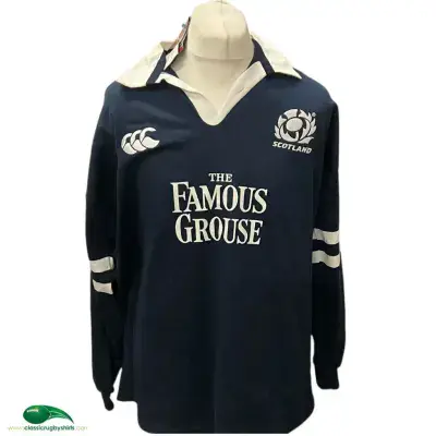 2002 2005 Scotland BNWT L/s Rugby Shirt XL 2XL
