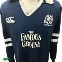2002/04 Scotland Rugby Shirt | Old Official Canterbury Jersey
