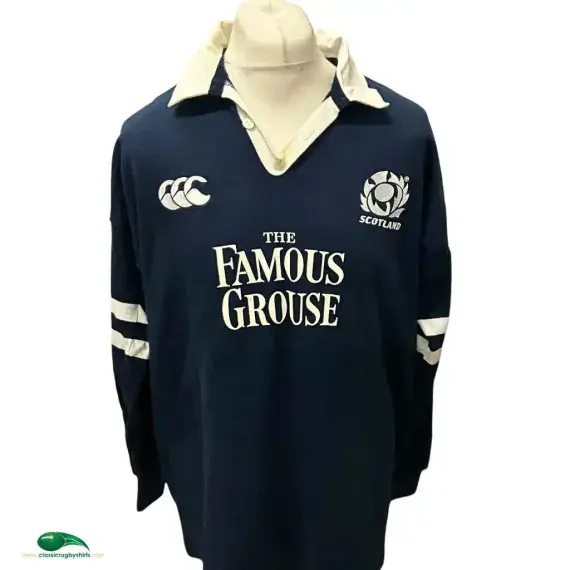 2002/04 Scotland Rugby Shirt | Old Official Canterbury Jersey