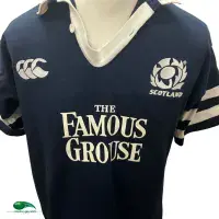 2002/05 Scotland Rugby Shirt | Old Official Canterbury Jersey
