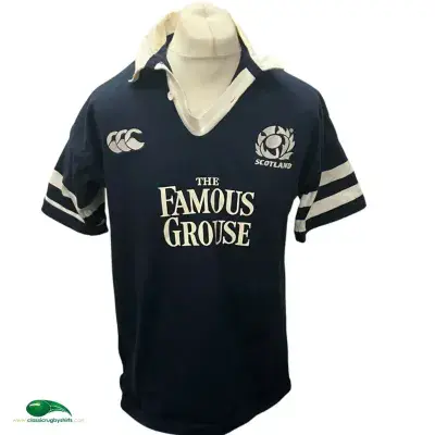 2002 2005 Scotland S/s Rugby Union Shirt Medium