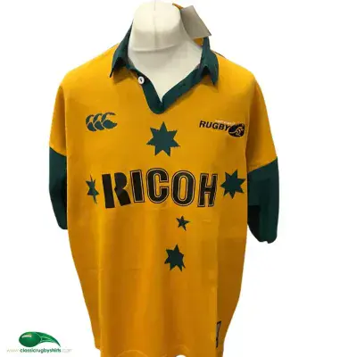 2002 Australia BNWT Sevens Rugby Union Temex Shirt 2XL