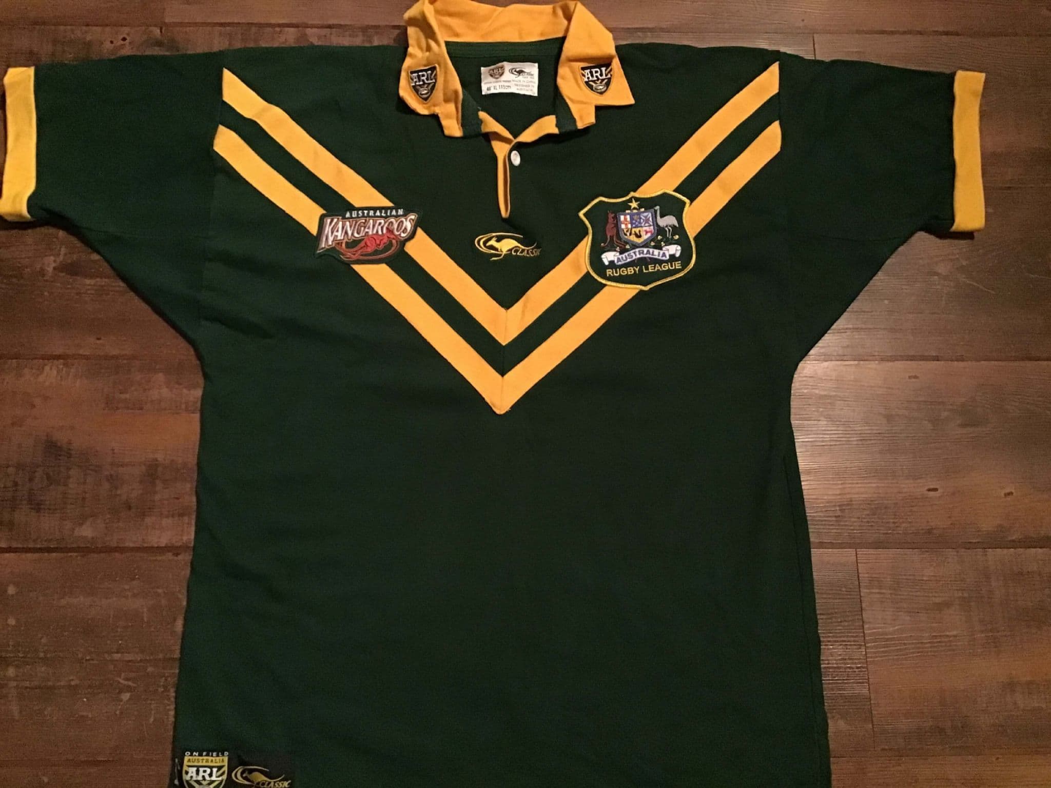 Classic Rugby Shirts | 2002 Australia Kangaroos Vintage Old Retro