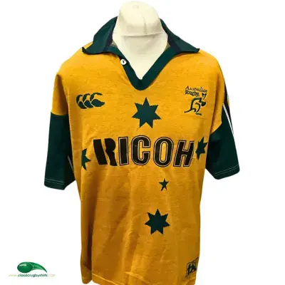 2002 Australia Sevens Rugby Temex Shirt Medium XL