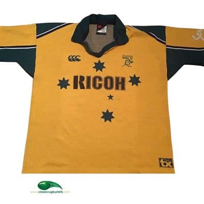 2002 Australia Sevens Rugby Union Temex Shirt 2XL