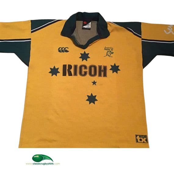 Classic Rugby Shirts | 2002 Australia Sevens Old Vintage Jerseys Wallabies