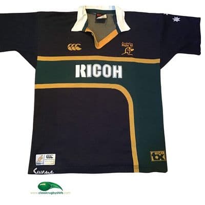 2002 Australia Sevens Rugby Union Temex Shirt Large