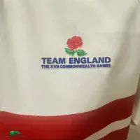 Classic Rugby Shirts | 2002 England Commonwealth Games Vintage Old Jerseys