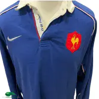2002 France Rugby Shirt - Classic Nike Old Jerseys