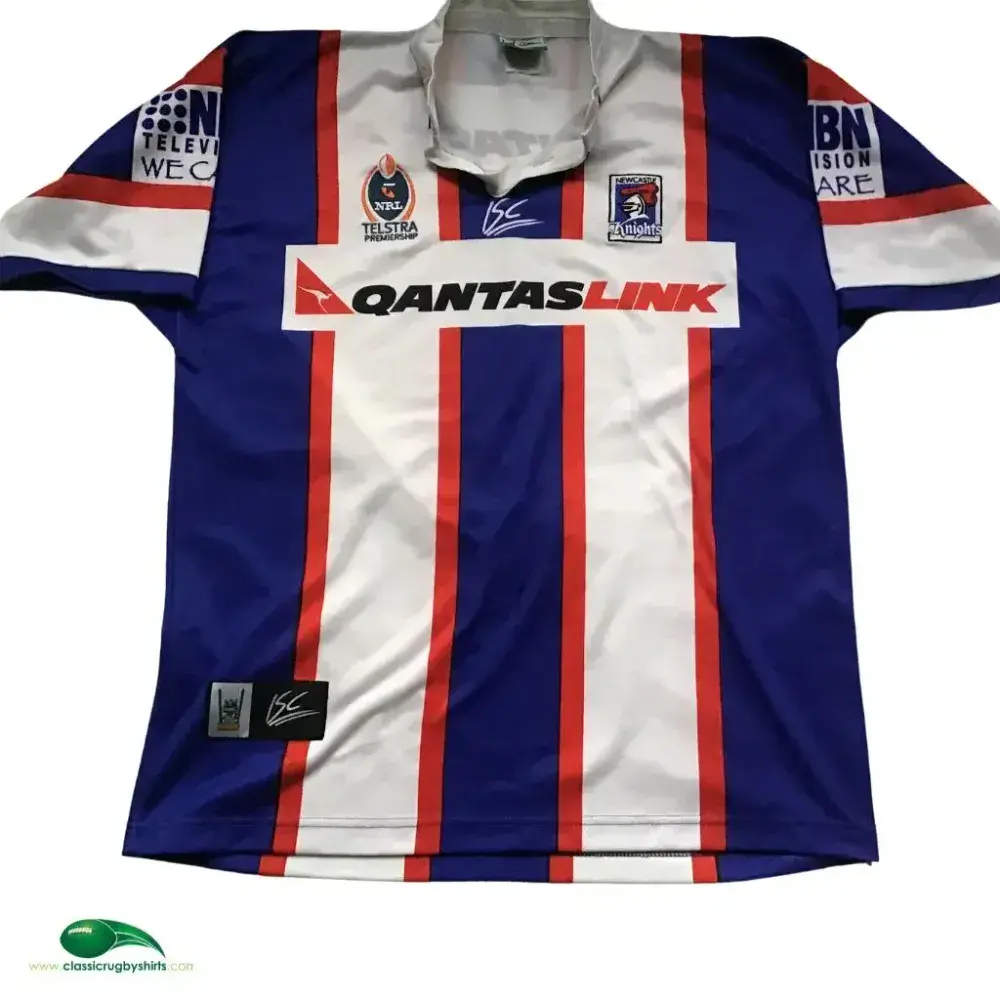 Newcastle Knights NRL ラグビーシャツ ヴィンテージ NRL Rugby Shirts | 1998 Newcastle Knights Vintage Old Jerseys