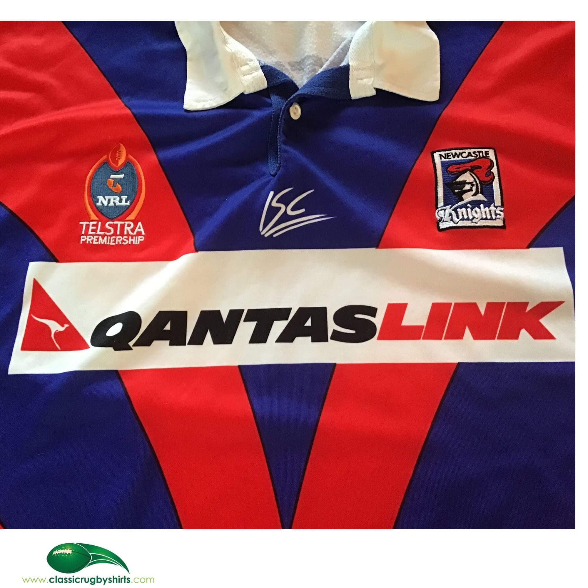 World Rugby Shirts | 2002 Newcastle Knights Vintage Old Jerseys