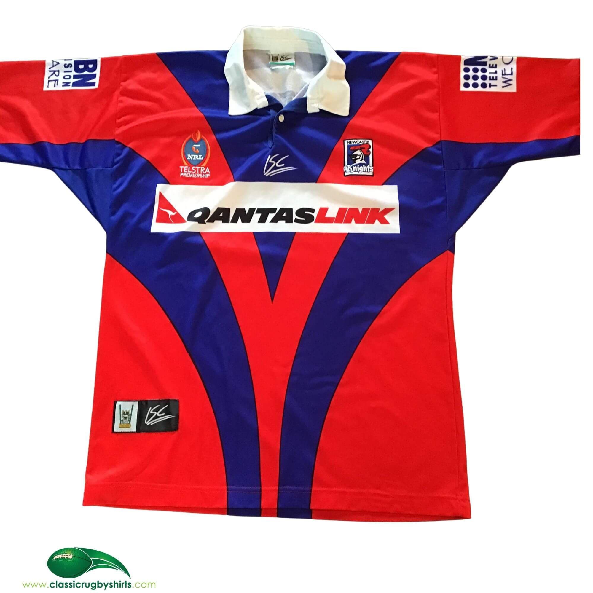 World Rugby Shirts | 2002 Newcastle Knights Vintage Old Jerseys