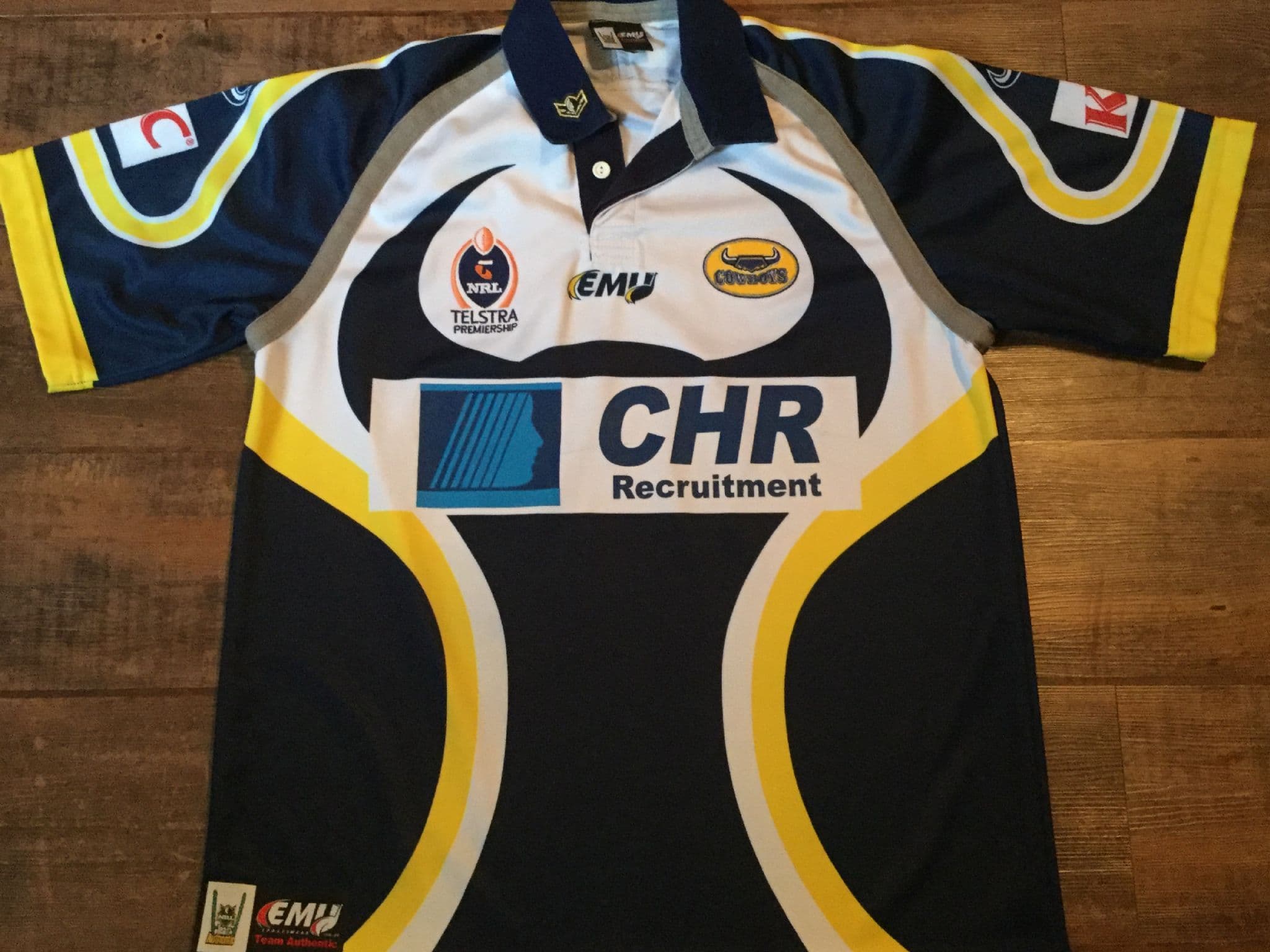 Classic Rugby Shirts | 2002 North Queensland Cowboys Vintage Old