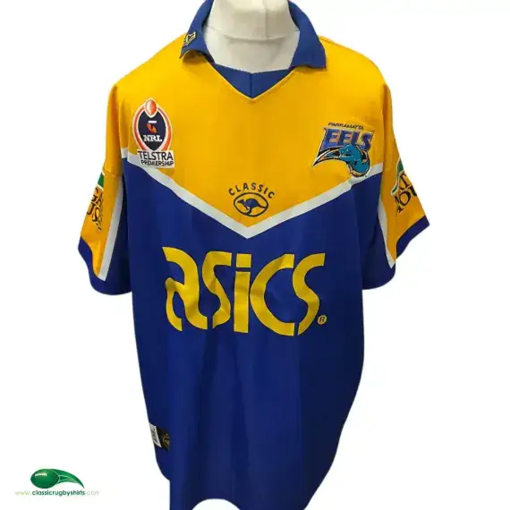 2002 Parramatta Eels Classic Rugby Shirts | Vintage Old Jerseys