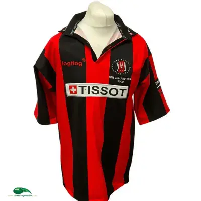 2002 Rugby League Referees Shirt Large Hull FC v New Zealand