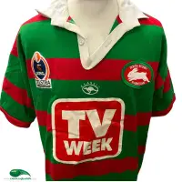 2002 South Sydney Rabbitohs Classic Rugby Shirt | Old Official Vintage Jersey
