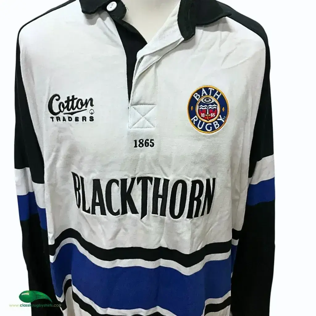 2003/04 Bath Rugby Away Shirt | Old Official Cotton Traders Jersey