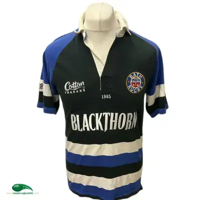2003 2004 Bath S/s Rugby Shirt Adults Small