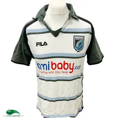 2003 2004 Cardiff Blues Rugby Union Away Shirt Small